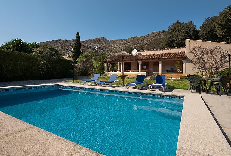 Finca Mallorca Nord 6 Personen Klimaanlage