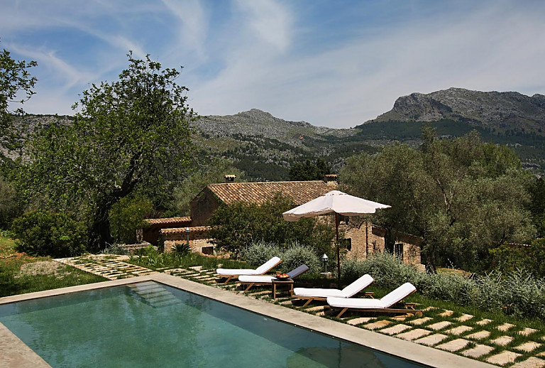 Mallorca Finca Pool Garten