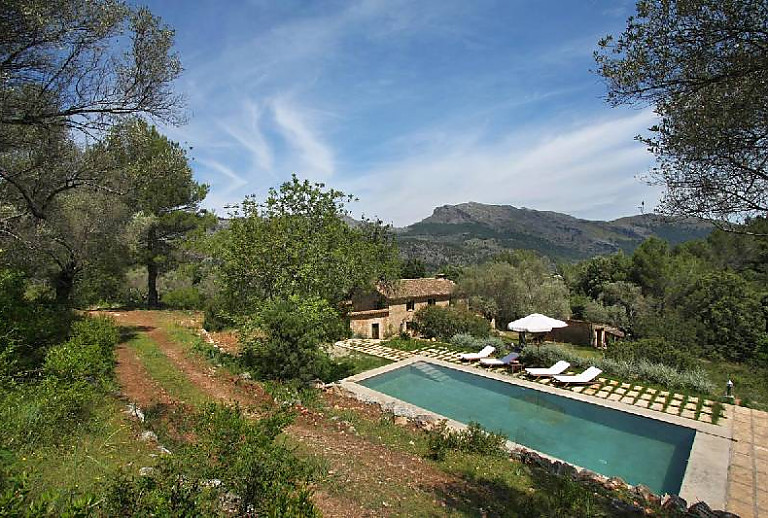 Mallorca Finca Pool Garten