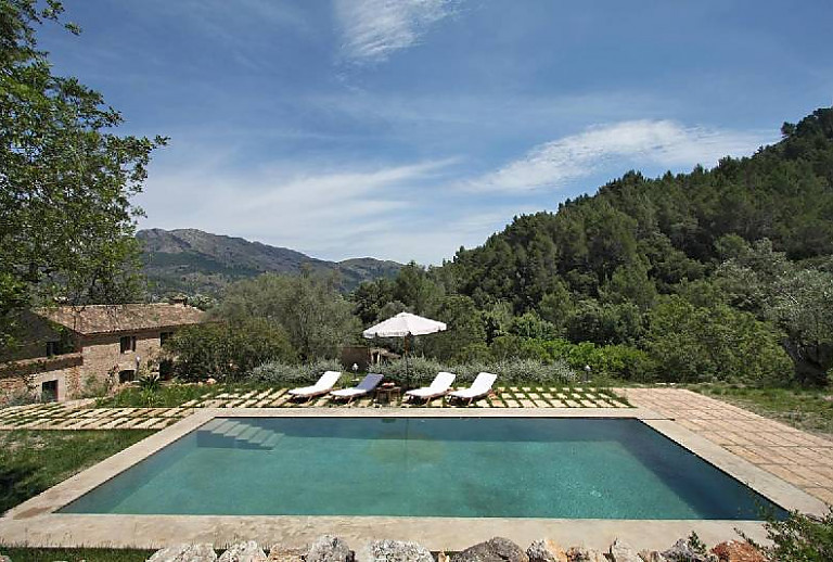 Mallorca Finca Pool Garten