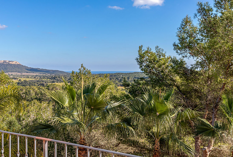 Meerblick von der Terrasse